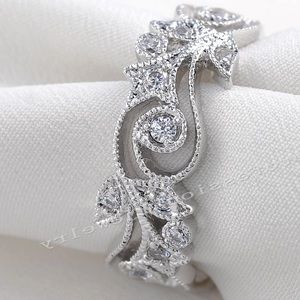 A New Sterling Silver Flower Ring